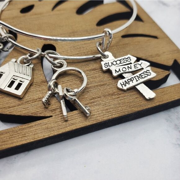COPY - Real Estate Agent Expandable Charm Bracelet - Picture 4 of 10